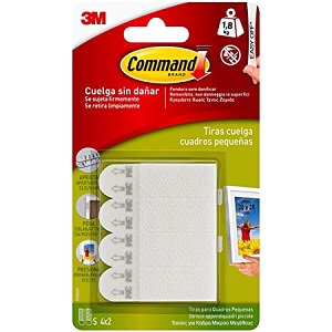 TIRA PEQUE¥A CUADROS COMMAND 17202