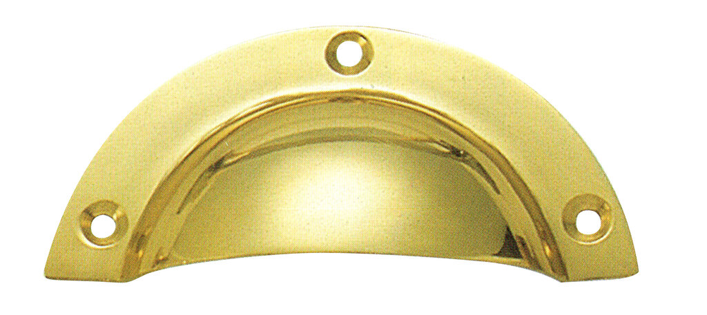 TIRADOR CONCHA 3665400 85MM NIQ.CEPILL. 1