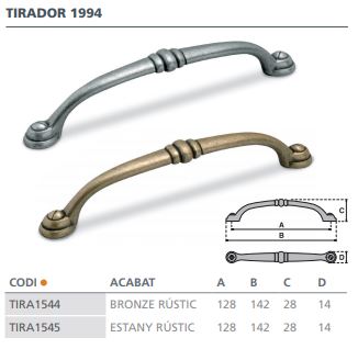 TIRADOR BRON. RUST.1994 (128MM)  6355501 2