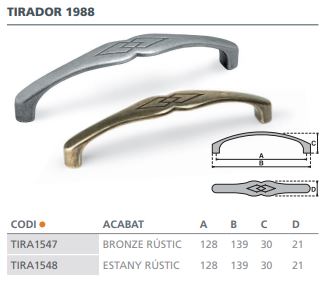 TIRADOR BRON. RUST.1988 (128MM)  6375501 2