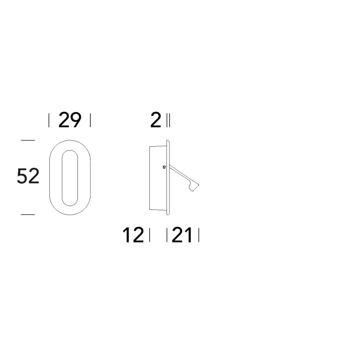 TIRADOR CORREDERA 051 PI BLANCO 2