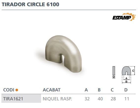 ASA METALICA  6100038     NIQUEL CEPILLA 3