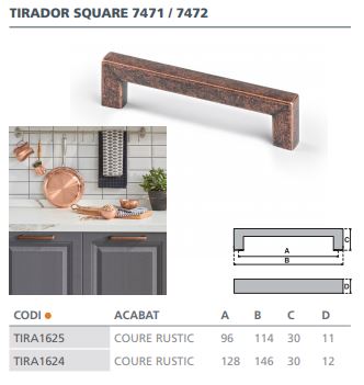ASA METALICA  7471808     COBRE RUSTICO 3