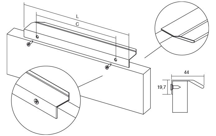 TIRADOR VIEFE VANN  0375128L04 NIQ. MATE 3
