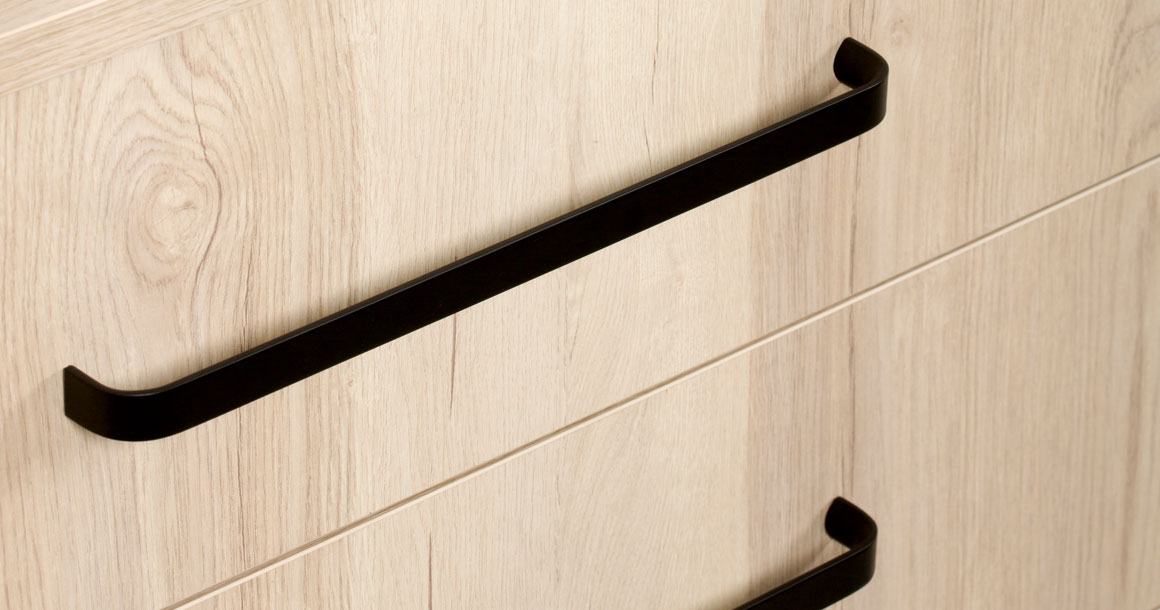 TIRADOR VIEFE SENSE 0301096L24 INOX LOOK 2