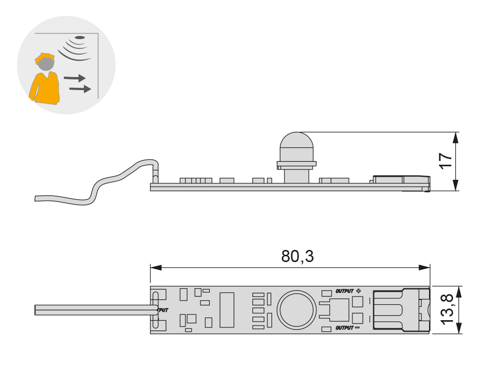 TIRA LED LYNX MOTION 12V DC 30W  5203720 2