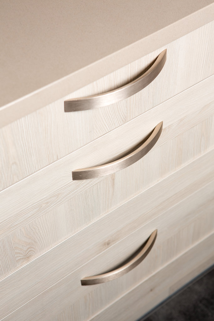 TIRADOR VIEFE ARKO  0312160L24 INOX LOOK 2