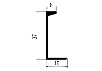 TIRADOR BLANCO   37 X 16(2,5MT) 7997ALB 2