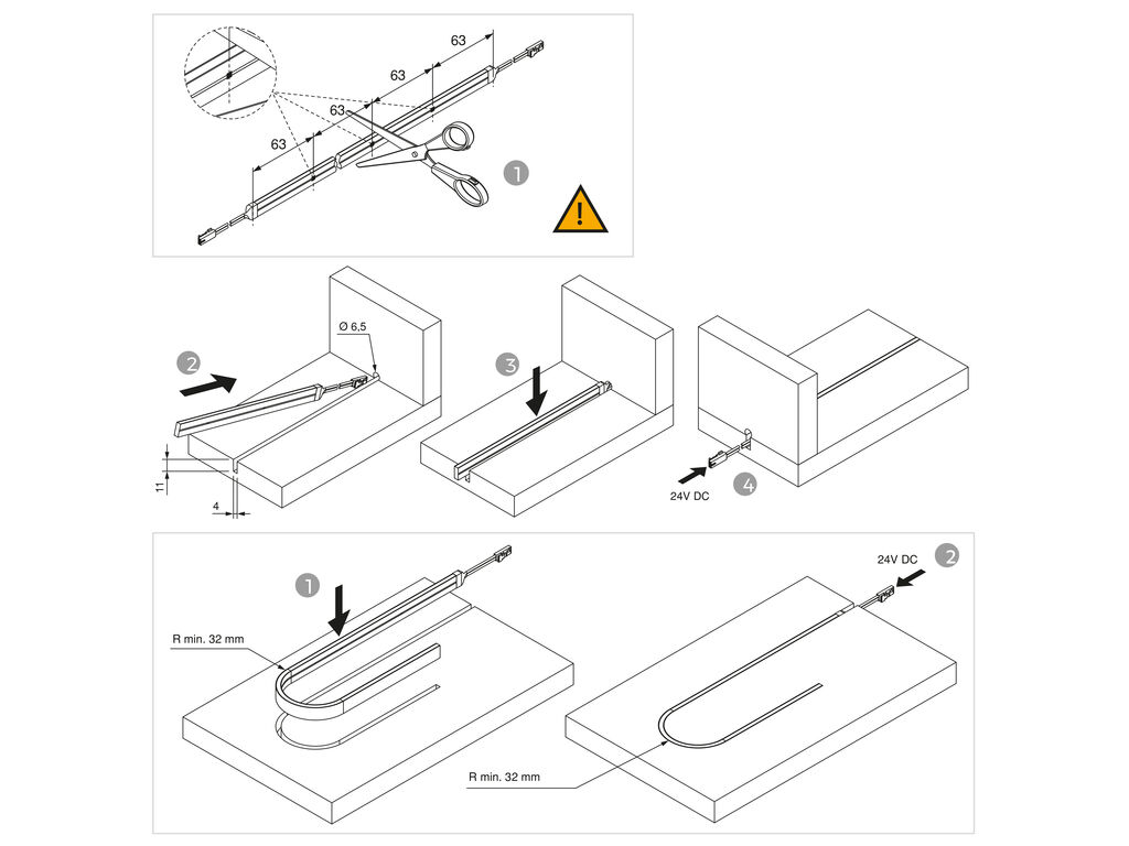 TIRA NEONLYNX 7.6W 1008MM 5206020 2700K 6