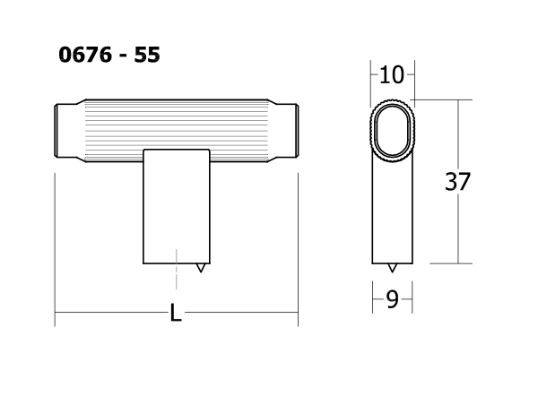 TIRADOR VIEFE BROOKLYN 0676055L30 NEGRO 2
