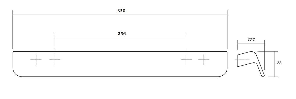 TIRADOR VIEFE FLAPP 0610256L24 INOX 2