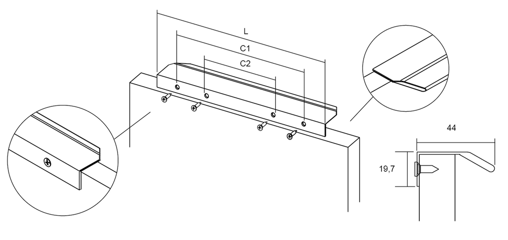 TIRADOR VIEFE VANN 0375128L29 LATON CEPI 2