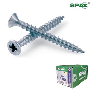 TLLO.ABC SPAX-S C/AVEL.INOX 5 X 50CJ.BRI