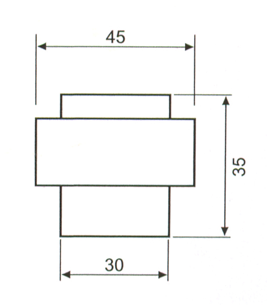 TOPE PUERTA INOX              1865202 2