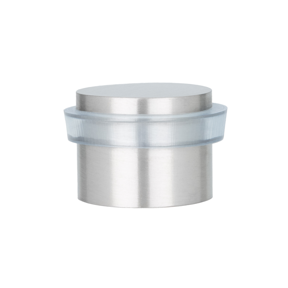 TOPE PUERTA ADHESIVO INOX MATE I-163-T