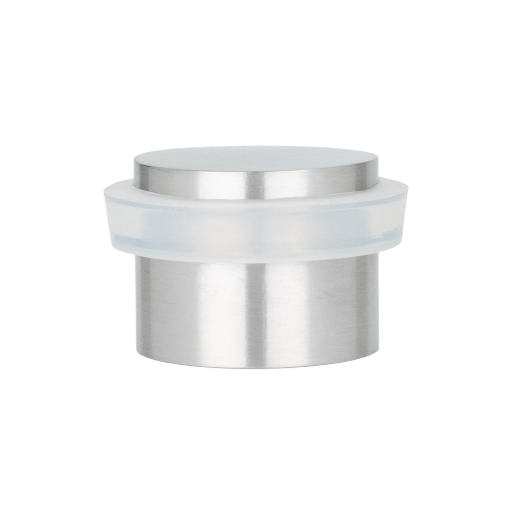 TOPE PUERTA ADHESIVO INOX MATE I-163-B