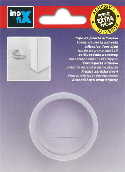 TOPE PUERTA ADHESIVO TRANSPARENTE 2098-0 2