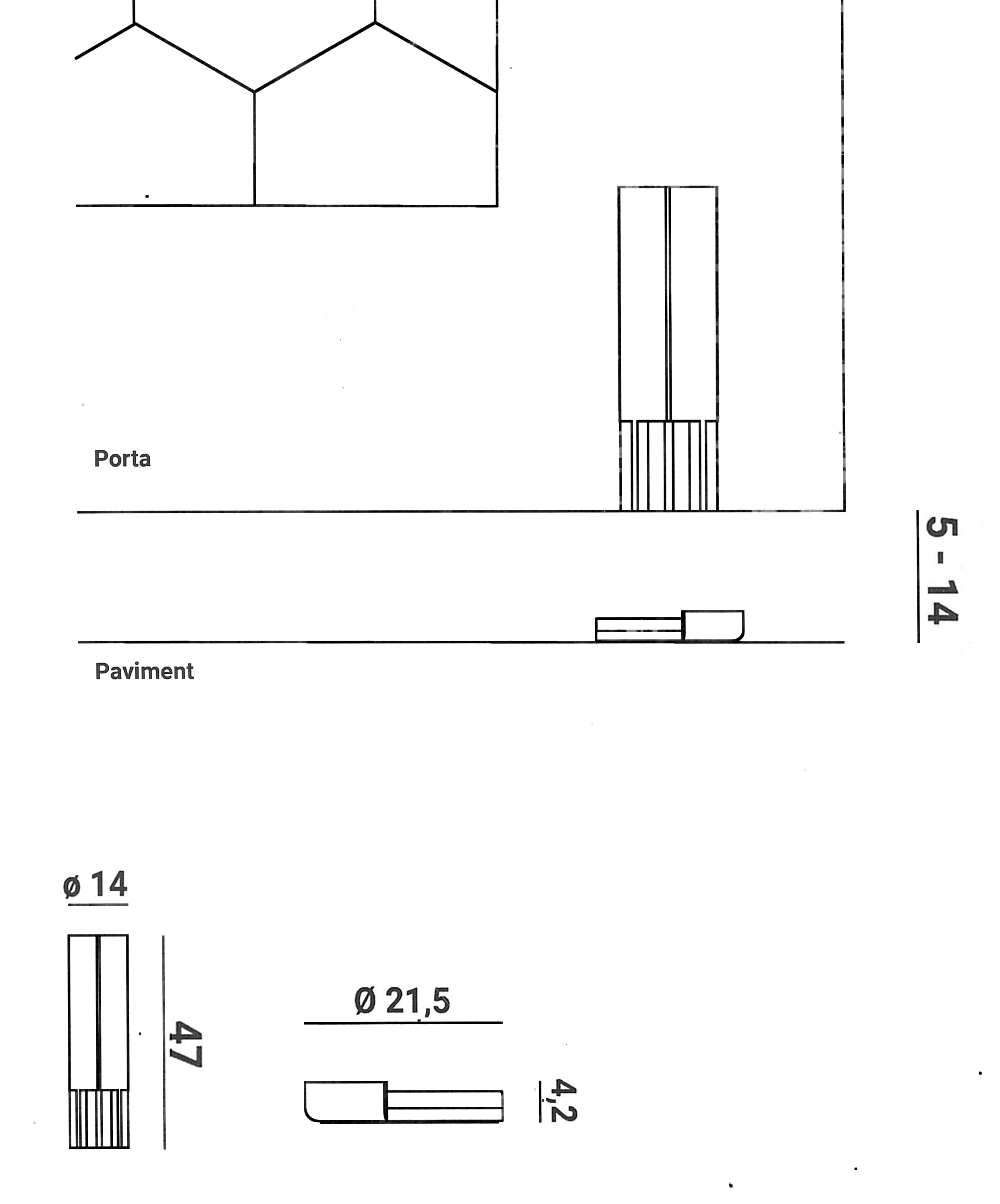 TOPE STOPPINO OPEN MAGNETIC NEGRO MOD.2 3