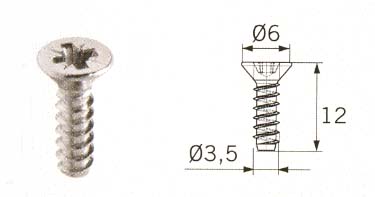 TORNILLO BISAGRA BLUM 608.1200