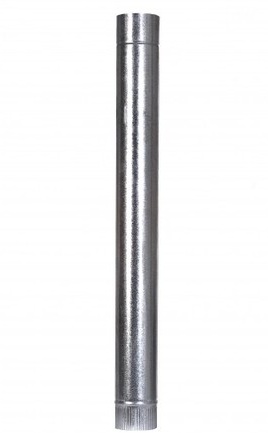 TUBO LISO GALVANIZADO 0,5 é 150 MM 1 M