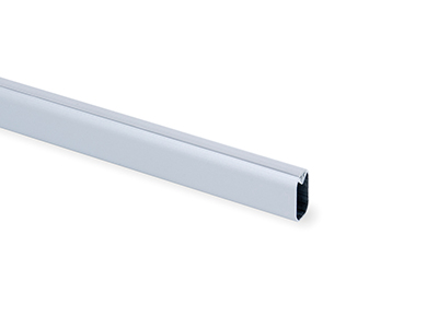 TUBO SILK 30X15 ALUMINIO MATE (2,35 MTS)