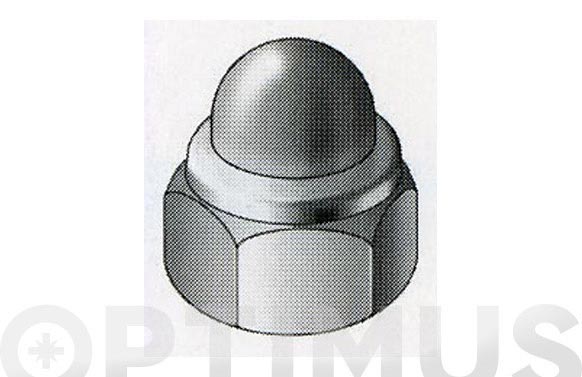 TUERCA CIEGA STANDARD LATON     5/16