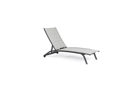 TUMBONA ALUMINIO GRIS + TEGRIS CLARO