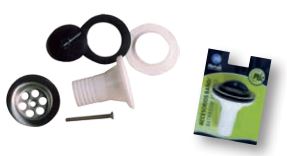 VALVULA PLASTICO PARA SIFON GOMA 35MM