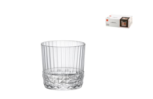 VASO VIDRIO GRABADO AMERIC30 CL - BAJO