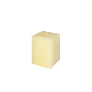 VELA CUADRADA CALINA DOR. 9X9X15 CQ15GDO