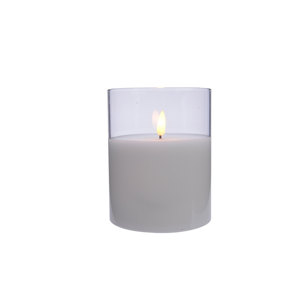 VELA EN VASO CRISTAL 10X13 REF.72225