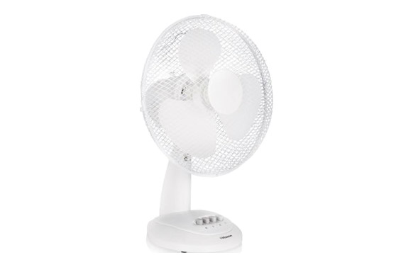 VENTILADOR SOBREMESA BLANCé 30 CM 40 W