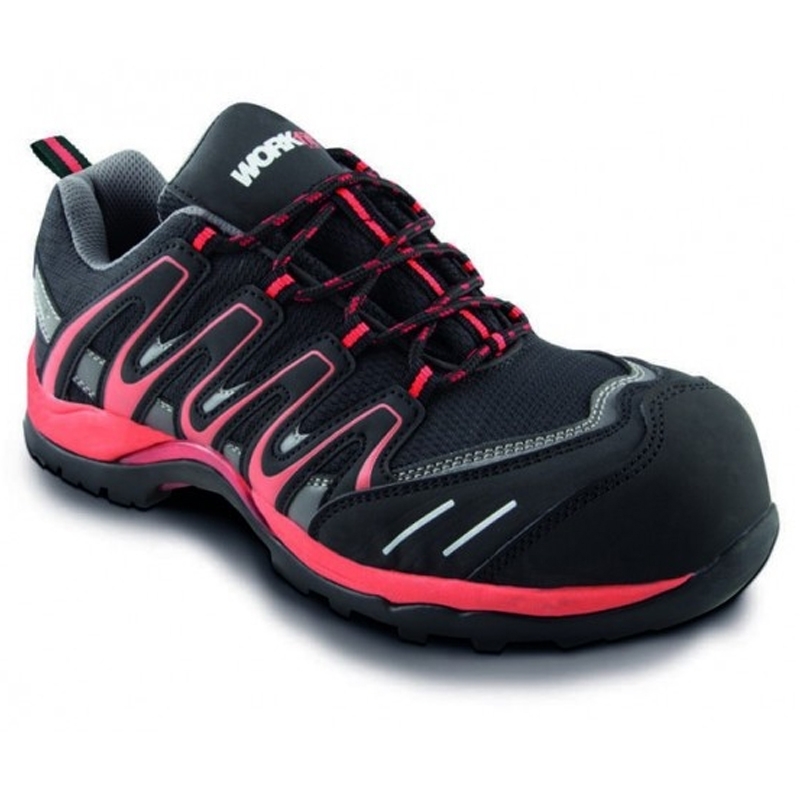 ZAPATO SEG. WORKFIT TRAIL ROJO  T.40