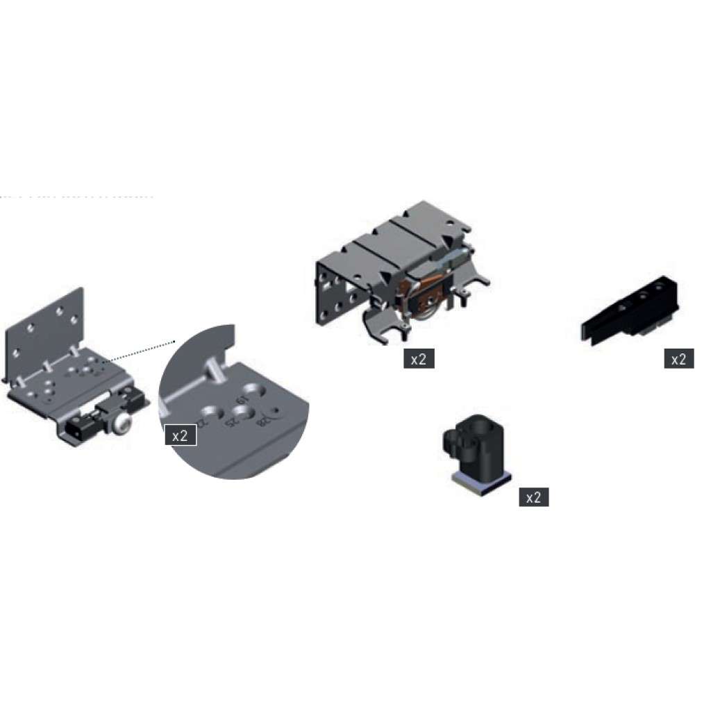 ACCESORIO ROD.PUER.EXT 877CPEXT   TORINO