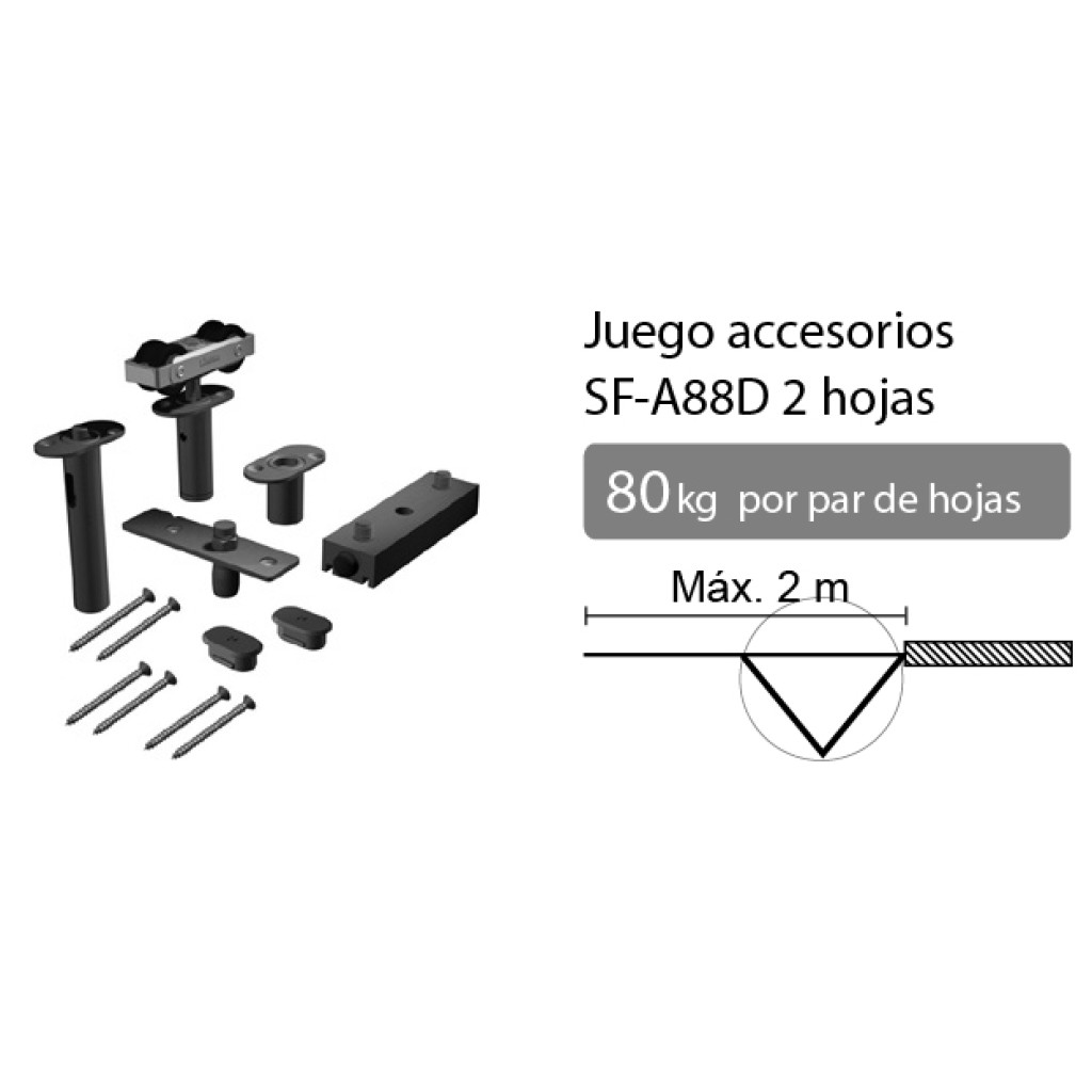 ACCESORIO SAHECO 2H. 008800 SF-A88D JGO.