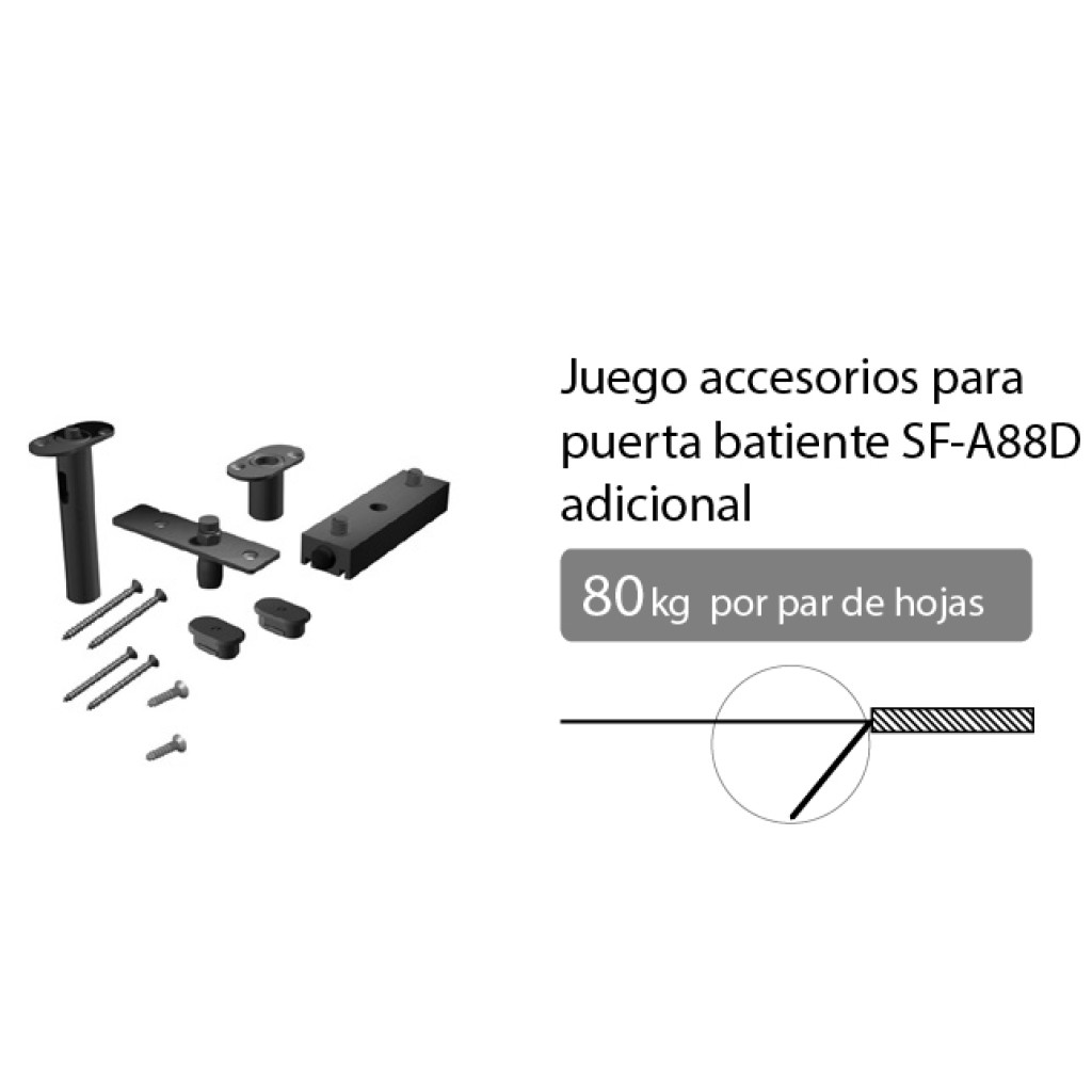 ACCESORIO SAHECO ADIC008801 SF-A88D JGO.