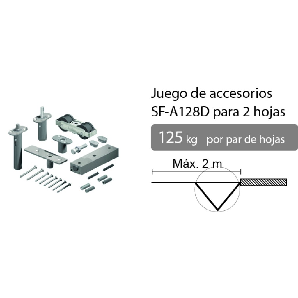 ACCESORIO SAHECO 2H. 012800 SF-A128D JGO