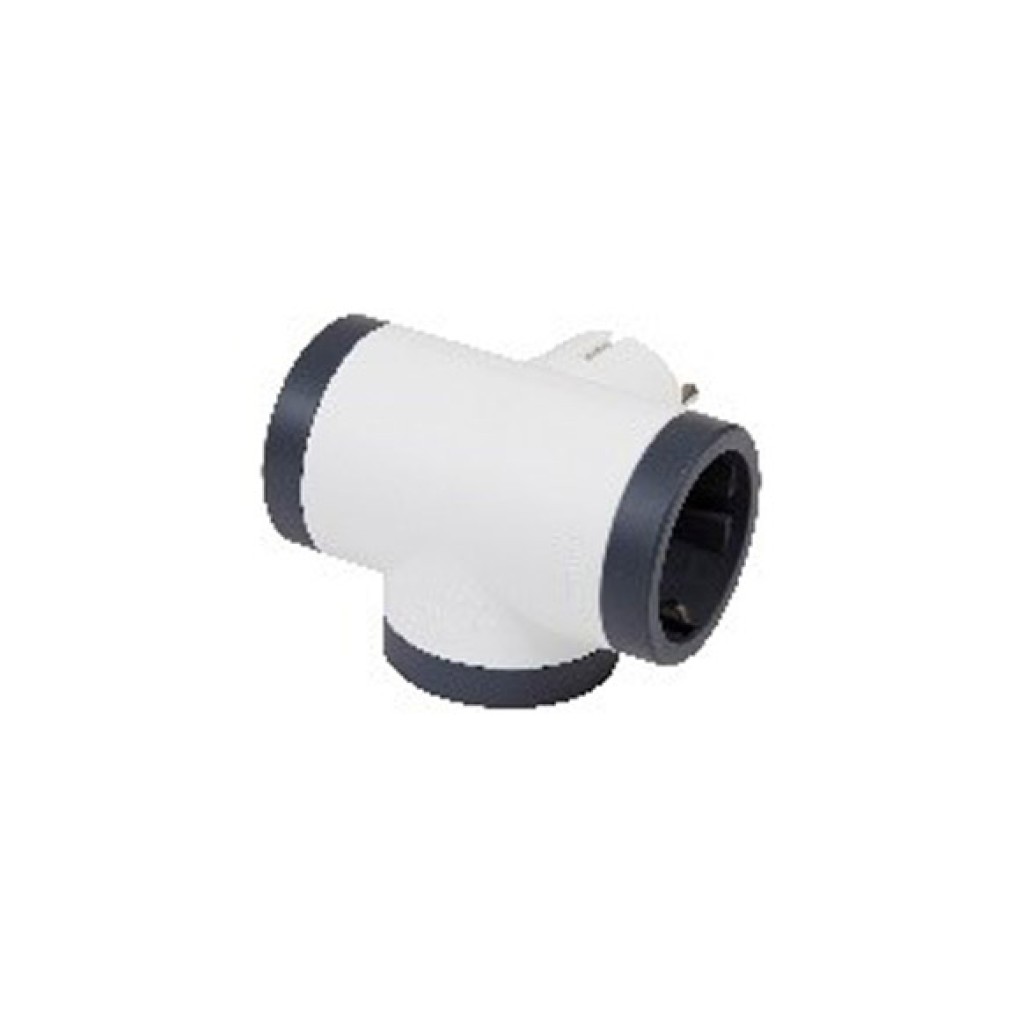 ADAPTADOR LATERAL TRIPLE 1BLANCO/GRIS OS