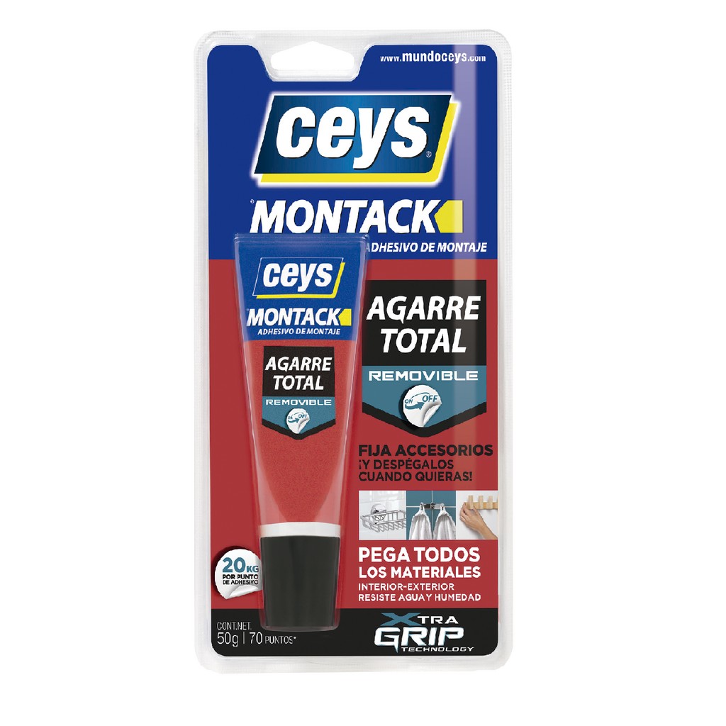 ADHESIVO MONTAJE MONTACK D50 GR