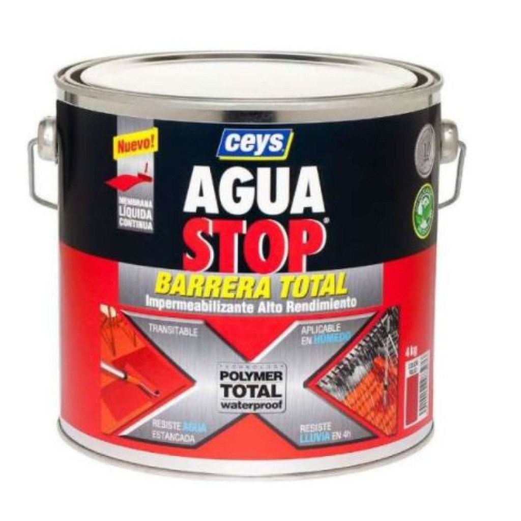 AGUA STOP BARRERA TOTAL 4KG GRIS 902833