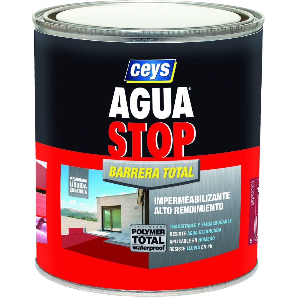 AGUA STOP REPARADOR TOTAL 1KG GRIS