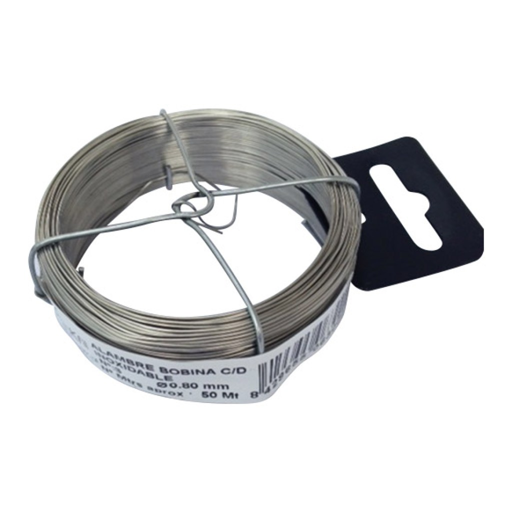 ALAMBRE INOXIDABLE EN BOBIN- 3/0,8 MM