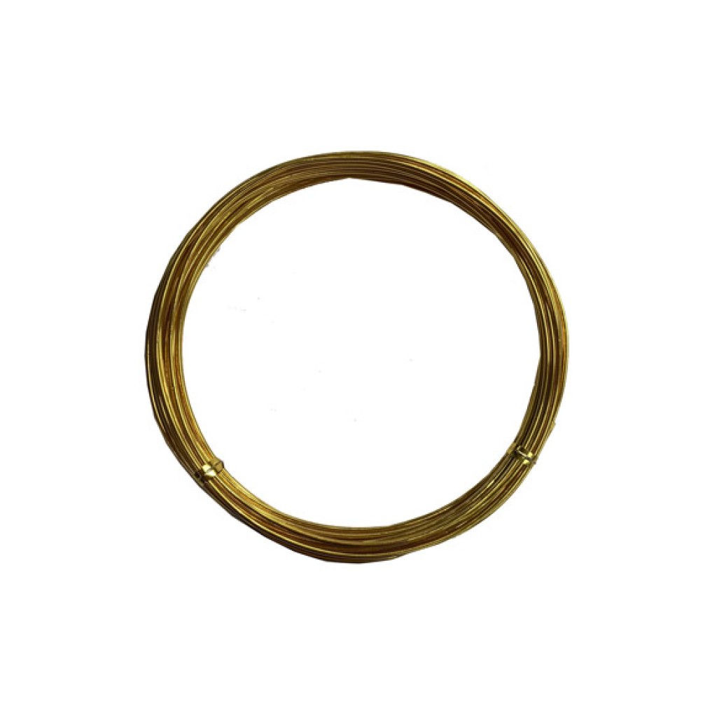 ALAMBRE ALUMINIO ROLLO ORO1,5 MM  X 5 M