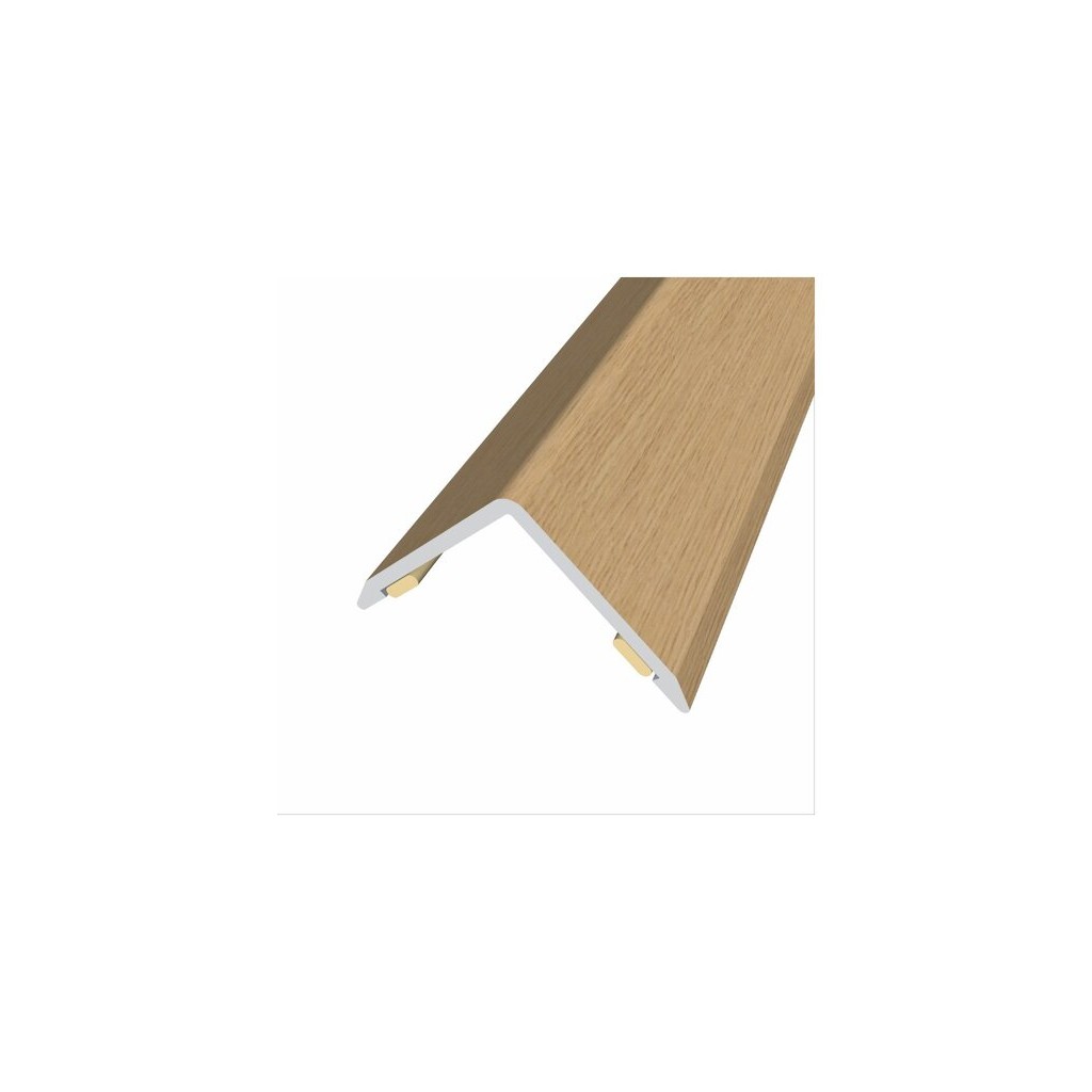 ANGULO 23X23MM ADHESIVO ROBLE EURO 270CM