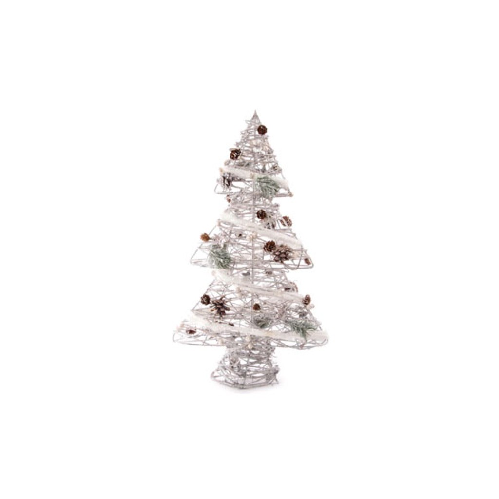 ARBOL NAVIDAD PURPURINA BL32X11X56 CM