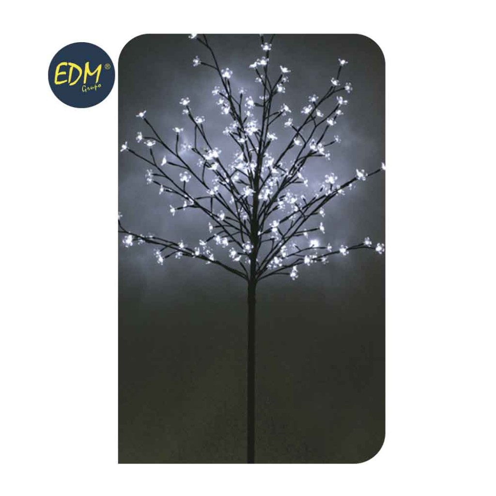 ARBOL 3D SAKURA 150CM 200LED BLCO 71881