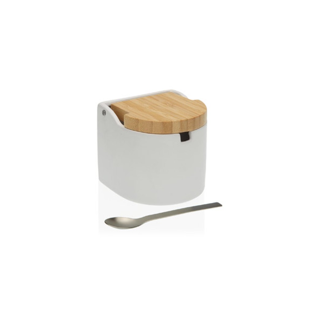 AZUCARERO TAPA BAMBU      BLANCO