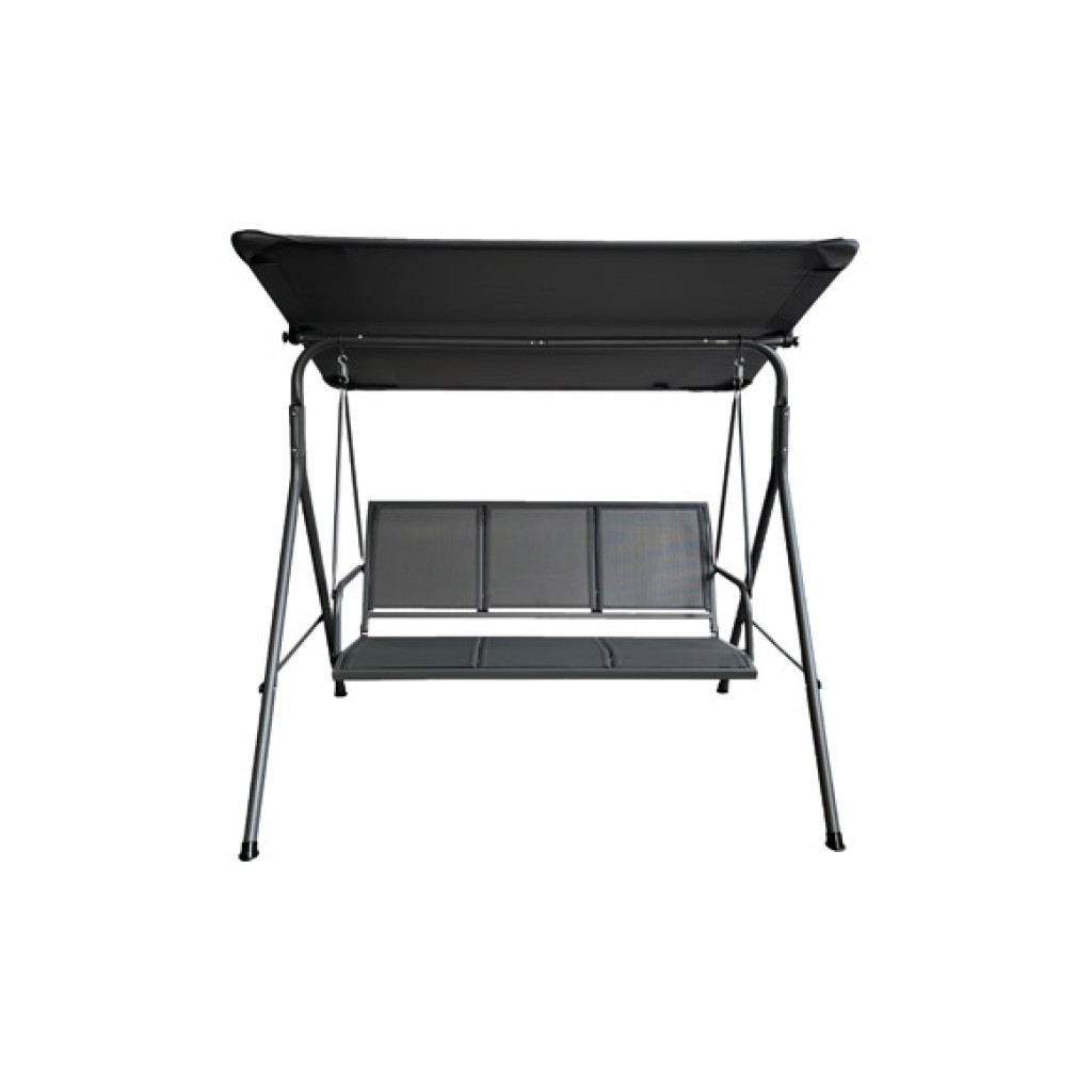 BALANCIN ACERO 3 PLAZAS GLGRIS ANTRACITA