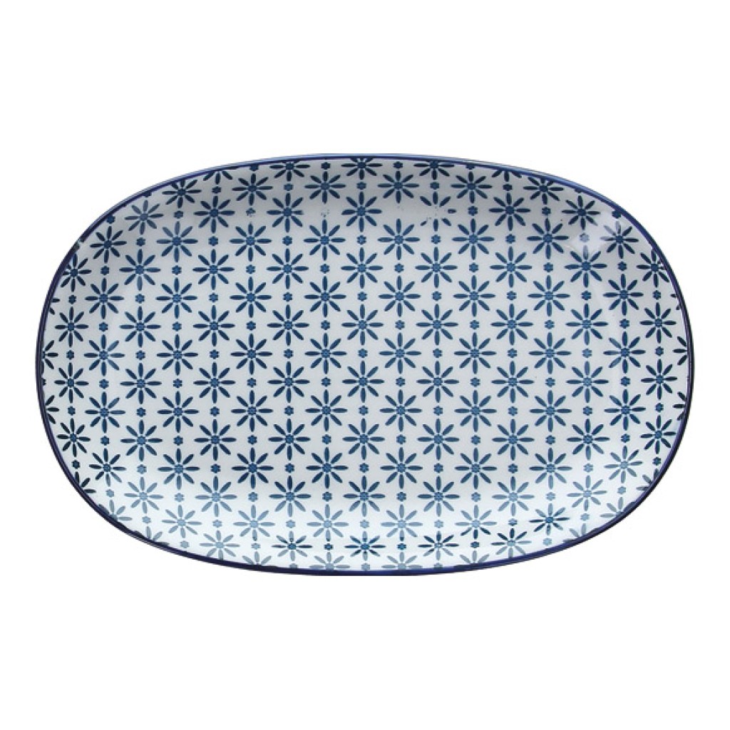 BANDEJA OVAL PORCELANA SAP23 CM