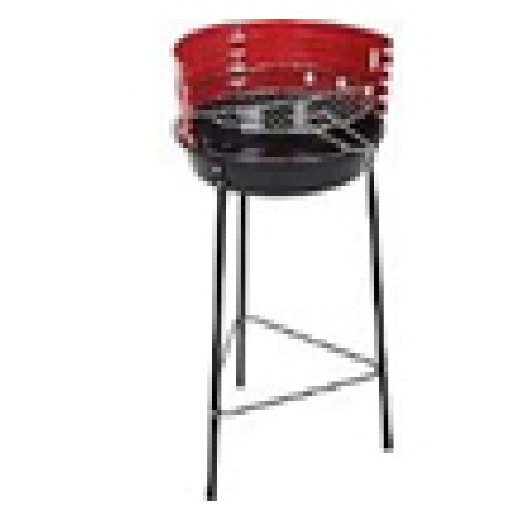 BARBACOA CARBON REDONDA   é 33 X 46 CM